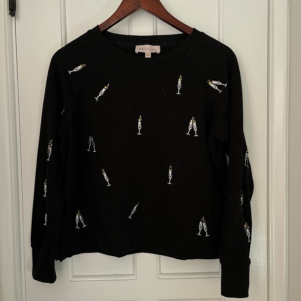 Philosophy champagne crewneck